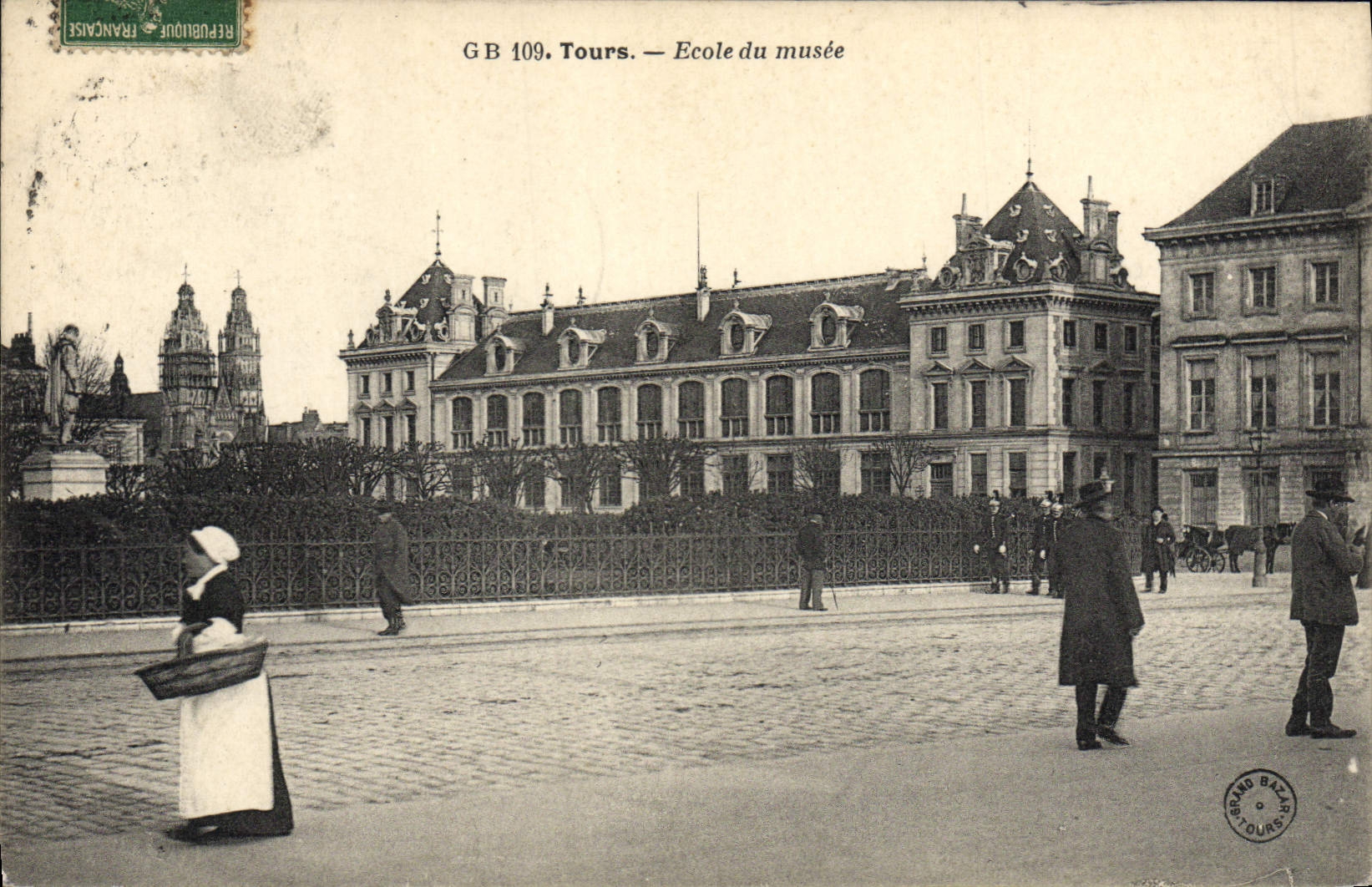 CPA Tours Ecole Du Musee