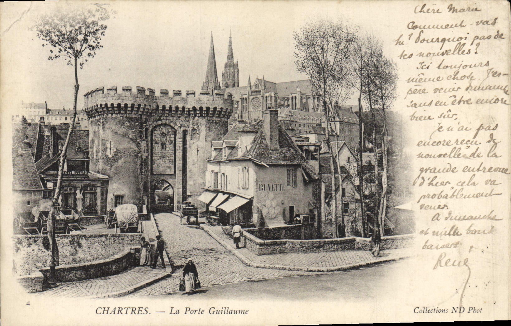 CPA Chartres La Porte Guillaume
