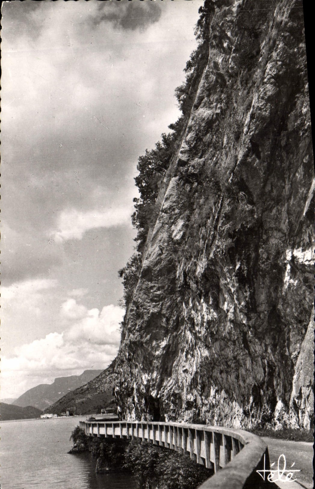 MODERN CARD Road Of Cornice Rock Of Chambotte