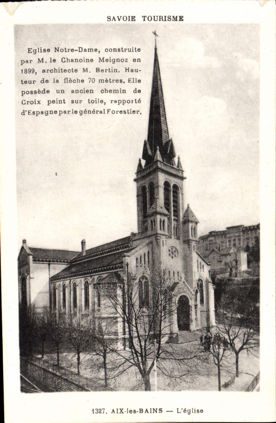 CPA Aix Les Bains L'eglise