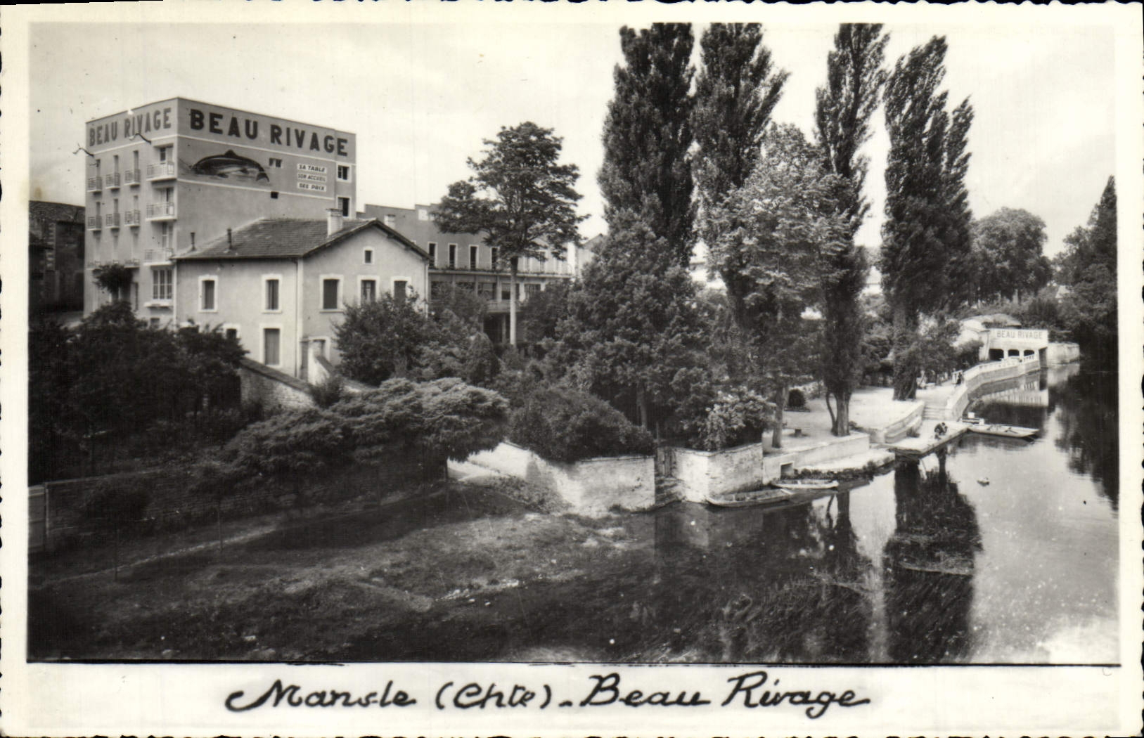 CPM Mansle Beau rivage Restaurant Poisson