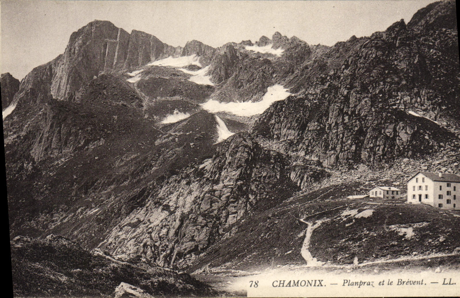 CPA Chamonix Planpraz Et La Brevent