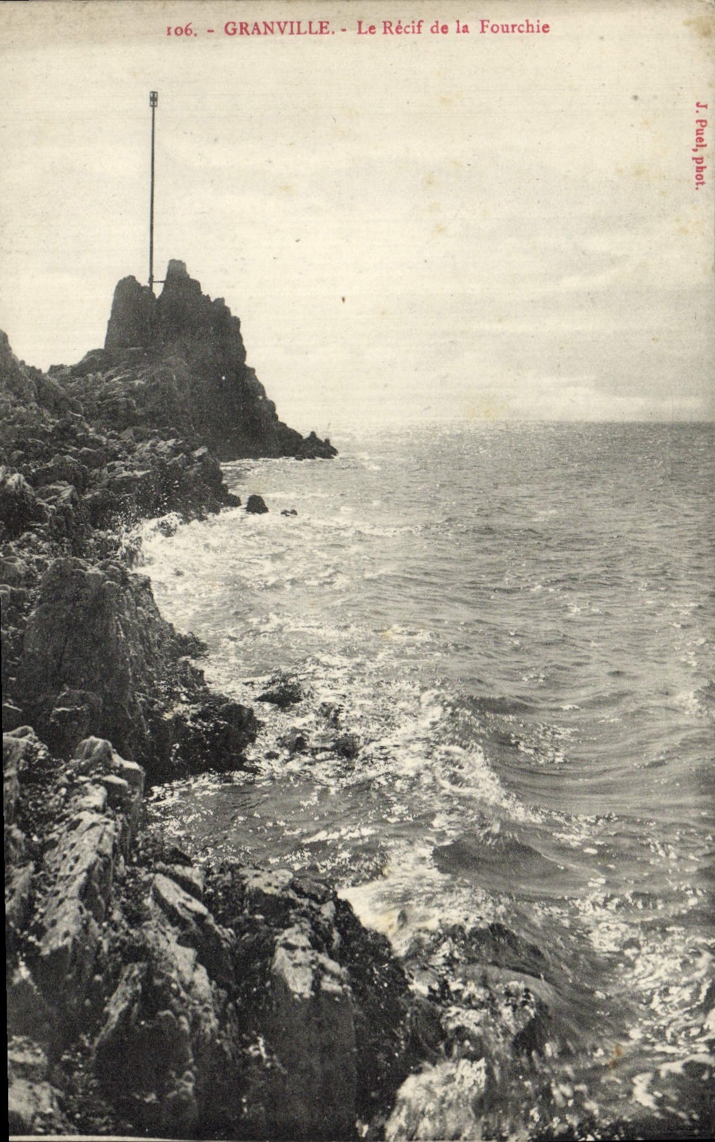 CPA Granville Le Recif de la Fourchie
