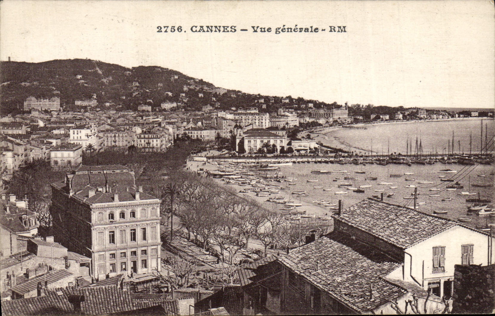 CPA Cannes Vue genearle RM