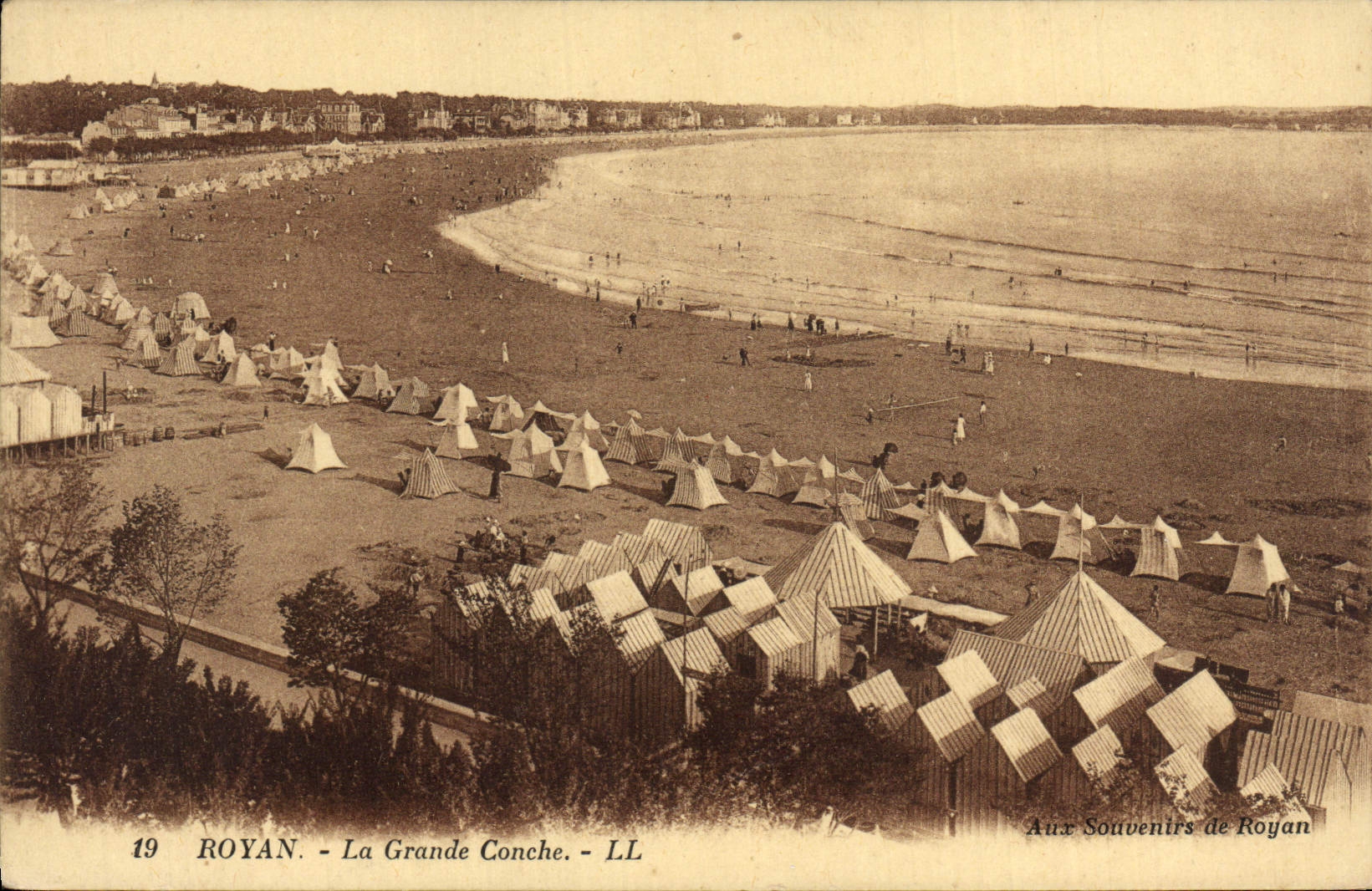 CPA Royan La Grande Conche 