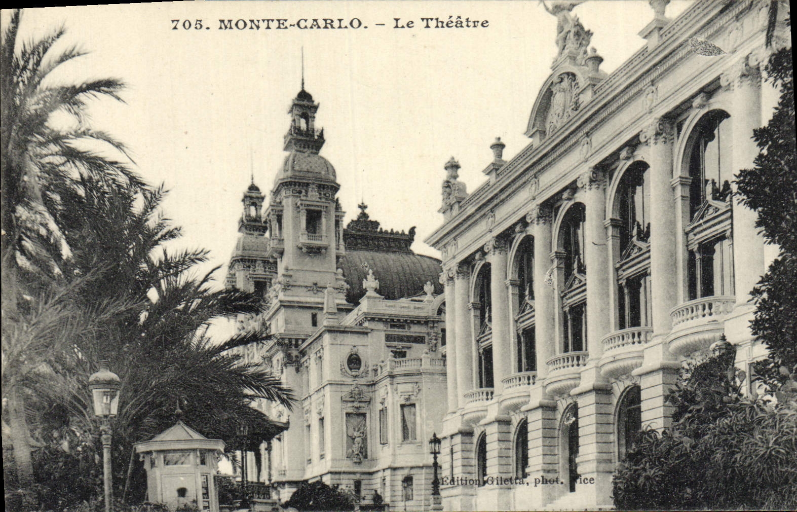 CPA Monte Carlo Le Theatre 