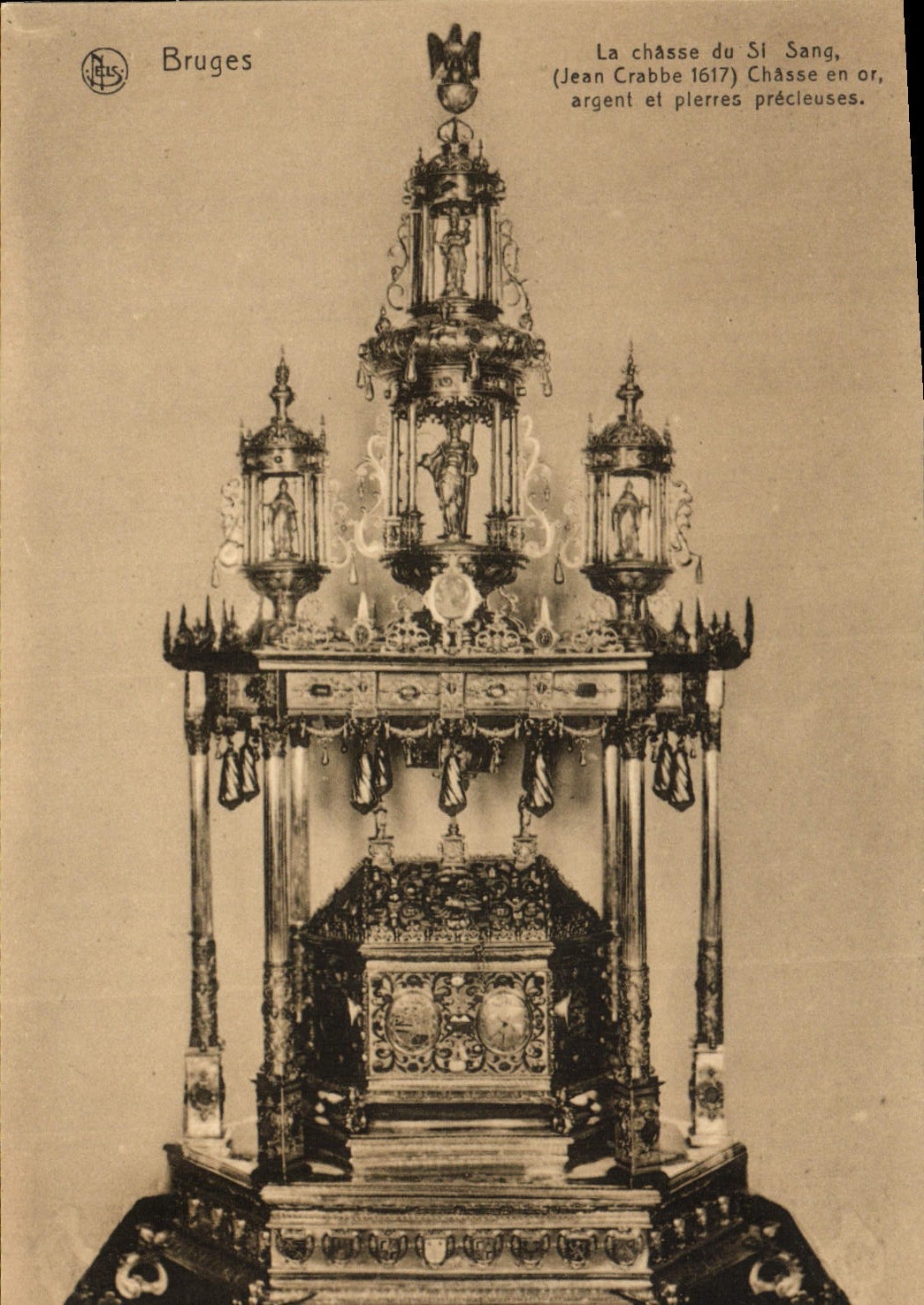 POSTAL Brujas de la VENDIMIA que la caza de la sangre del St expulsa fuera del dinero del oro y de las piedras inestimables