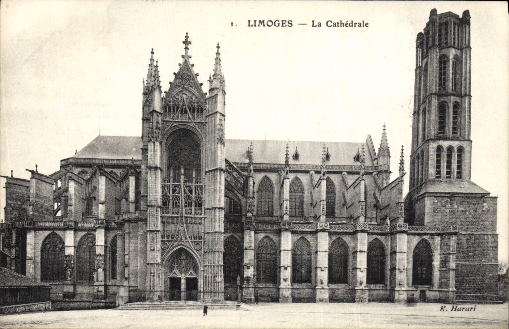 CPA Limoges La Cathedrale