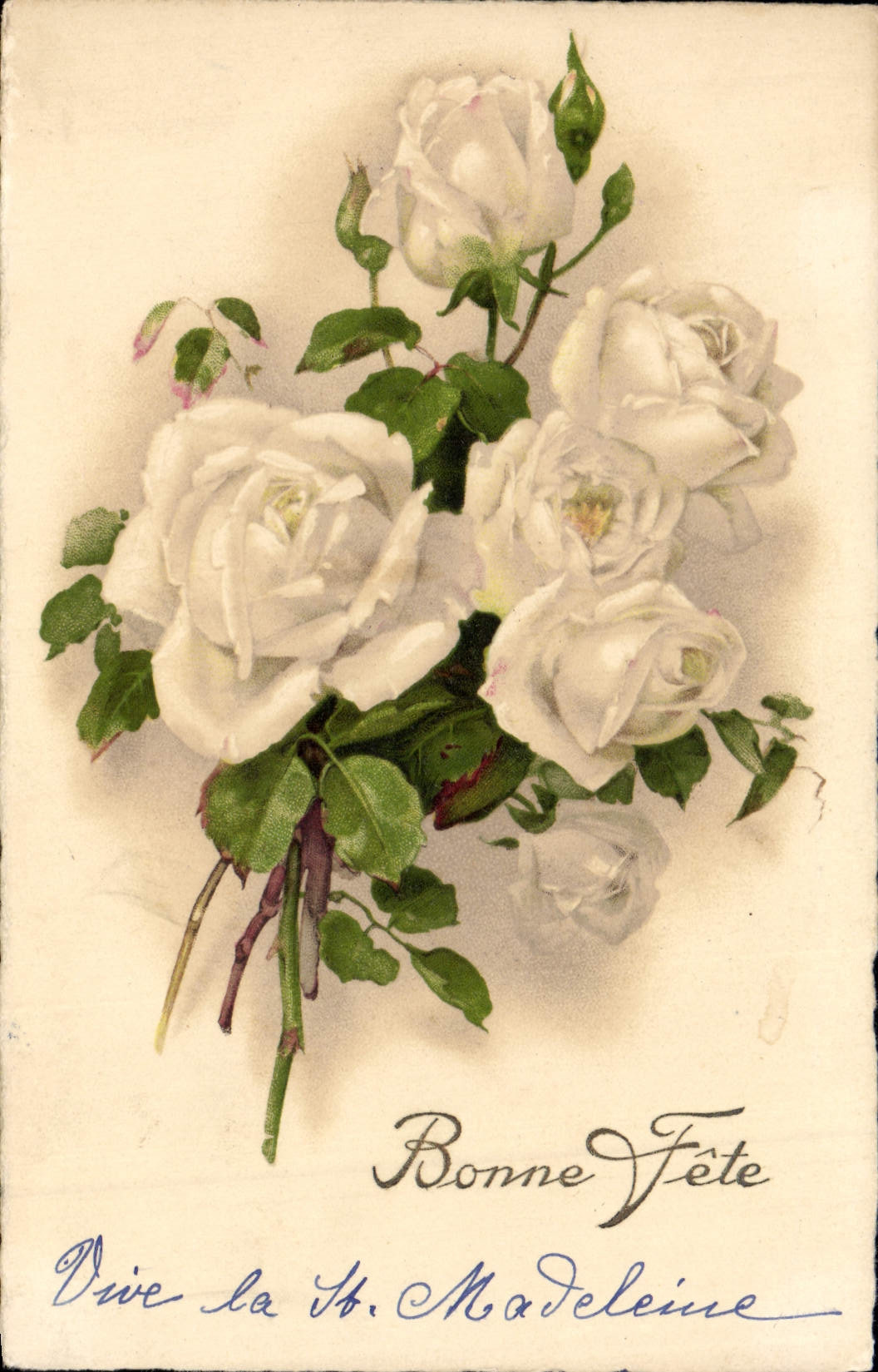 CPA Fantaisie Fleurs 