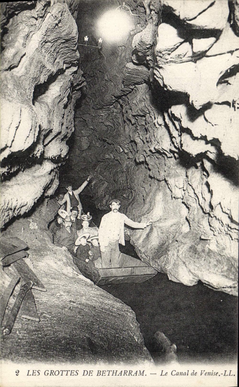 CPA Les Grottes De Betharram Le Canal de Venise