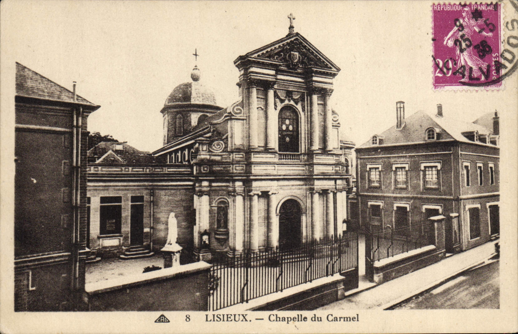 CPA Lisieux Chapelle du Carmel