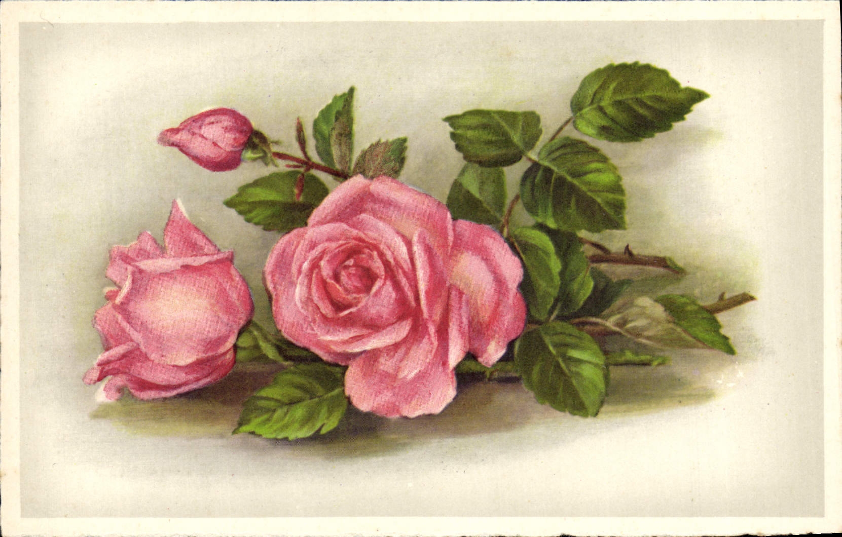 CPA Fantaisie Fleurs