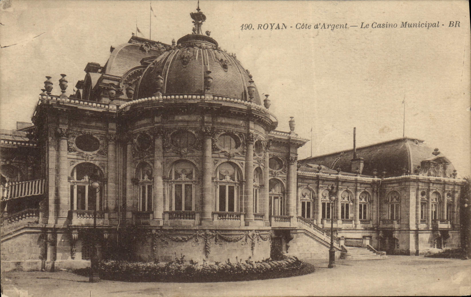 CPA Royan Cote d'Argent Le Casino municipal