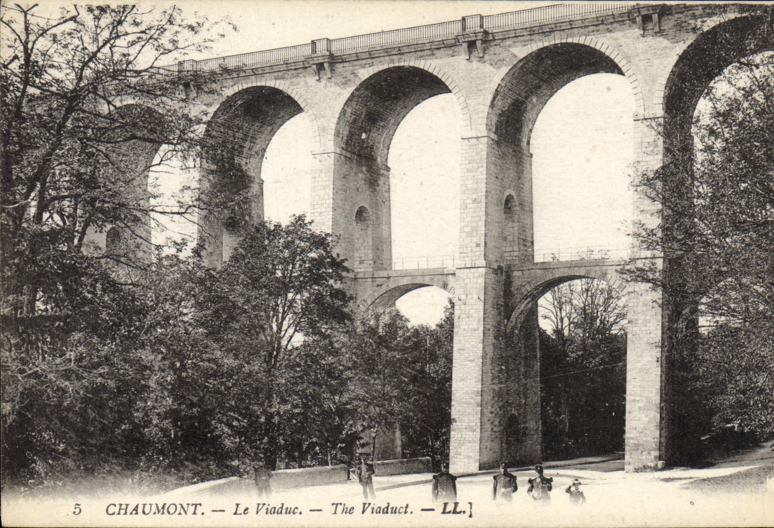 CPA Chaumont Le Viaduc