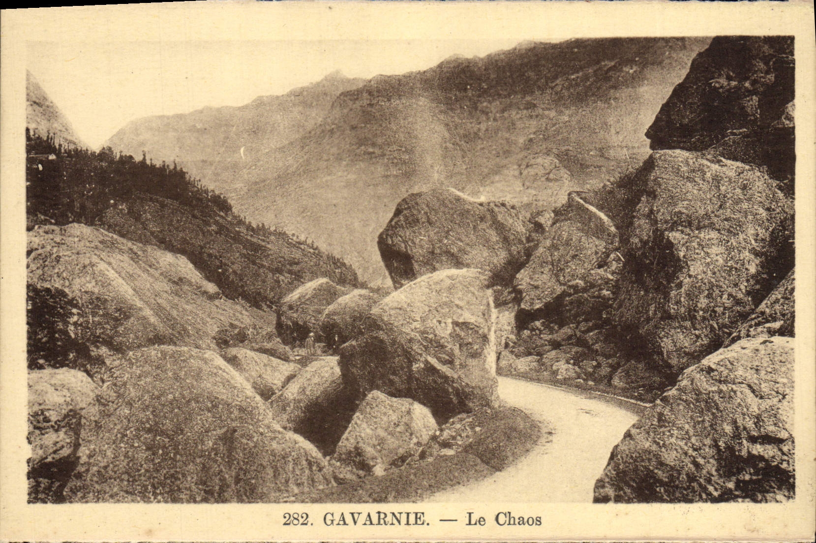 CPA Gavarnie Le Chaos