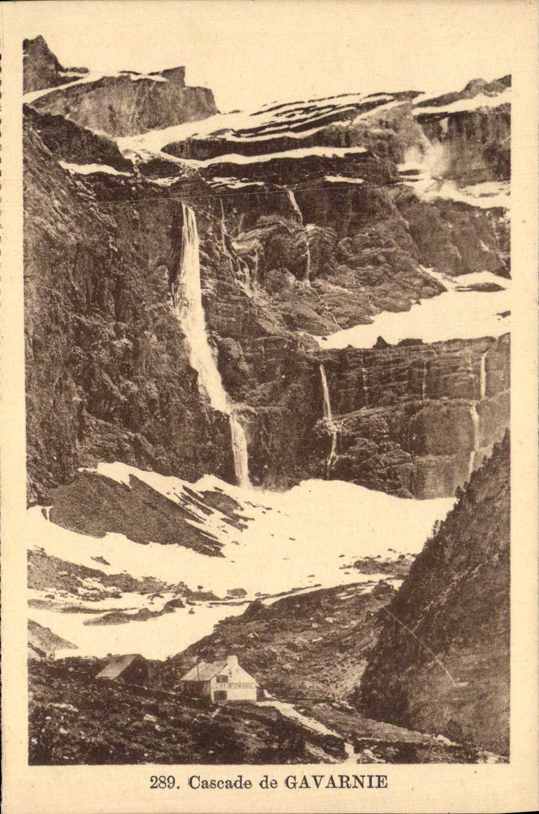 CPA Cascade de Gavarnie