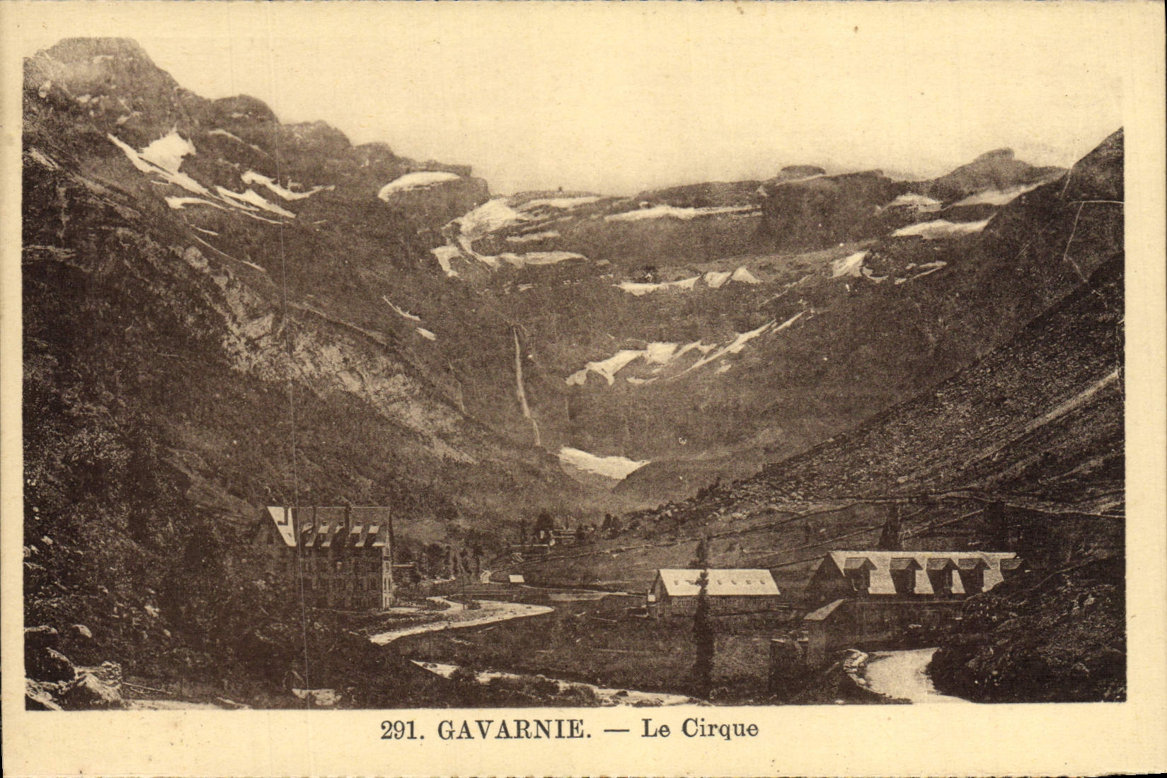 CPA Gavarnie Le Cirque