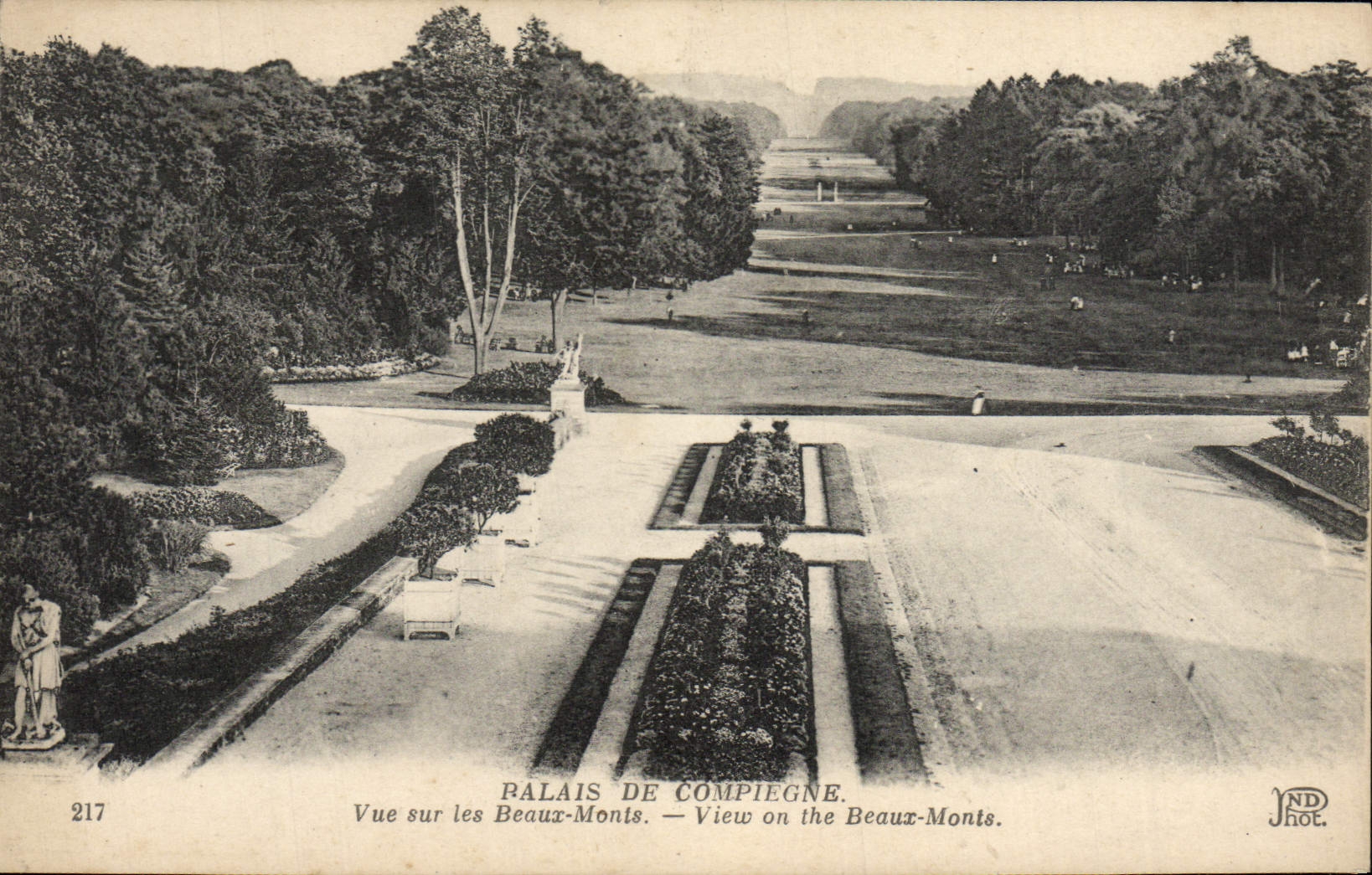 CPA Balais De Compiegne Vue sur les Beaux Monts 