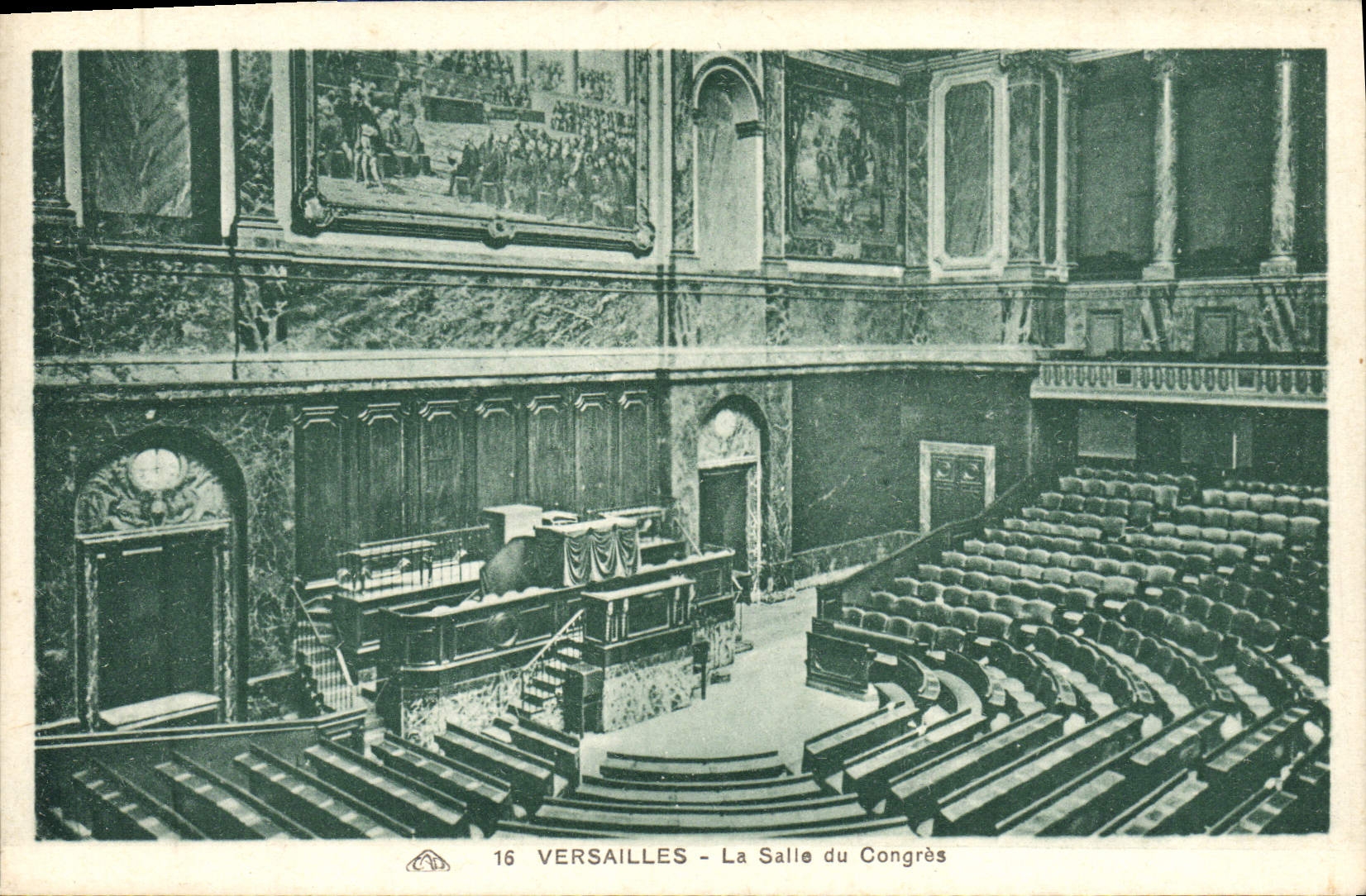 CPA Versailles La Salle du Congres