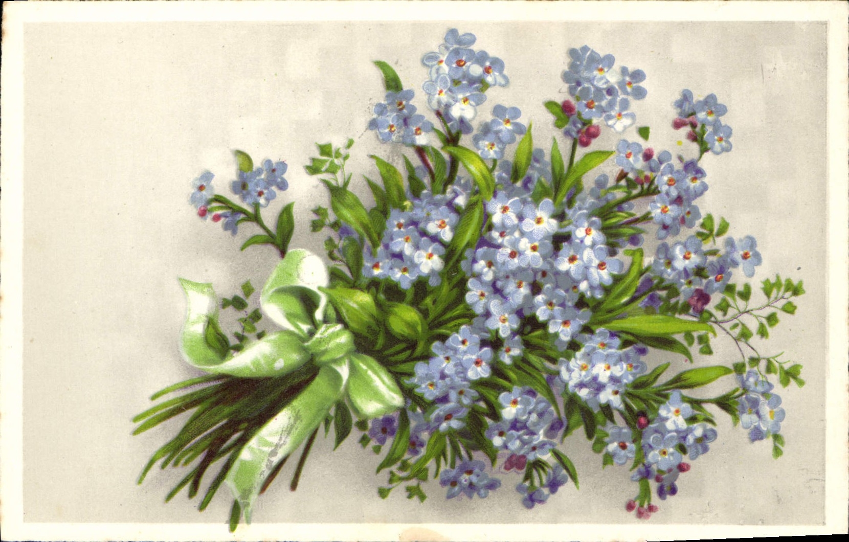 CPA Fantaisie Fleurs