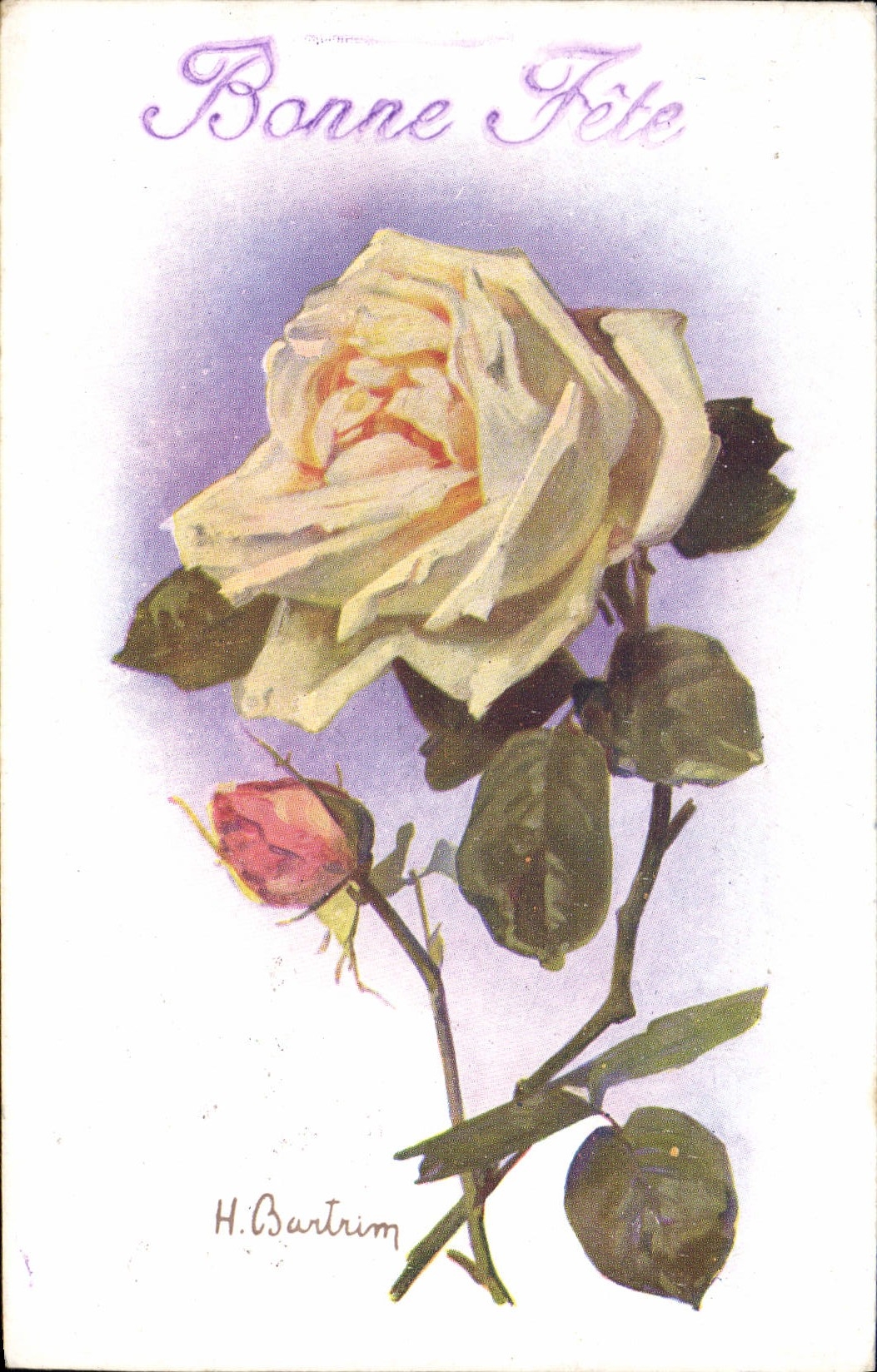 CPA Fantaisie Fleurs