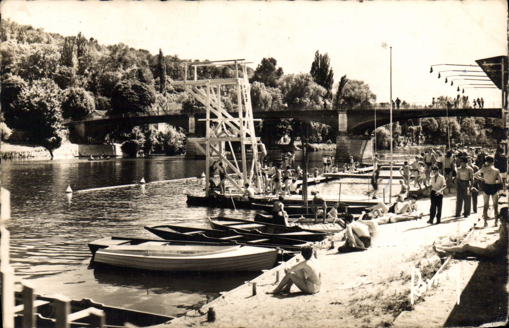 MODERN CARD Holy Maur the Game preserve Holy Hilaire Les Bains