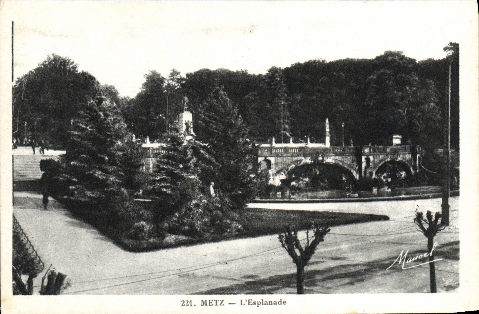 CPA Metz L'Esplanade