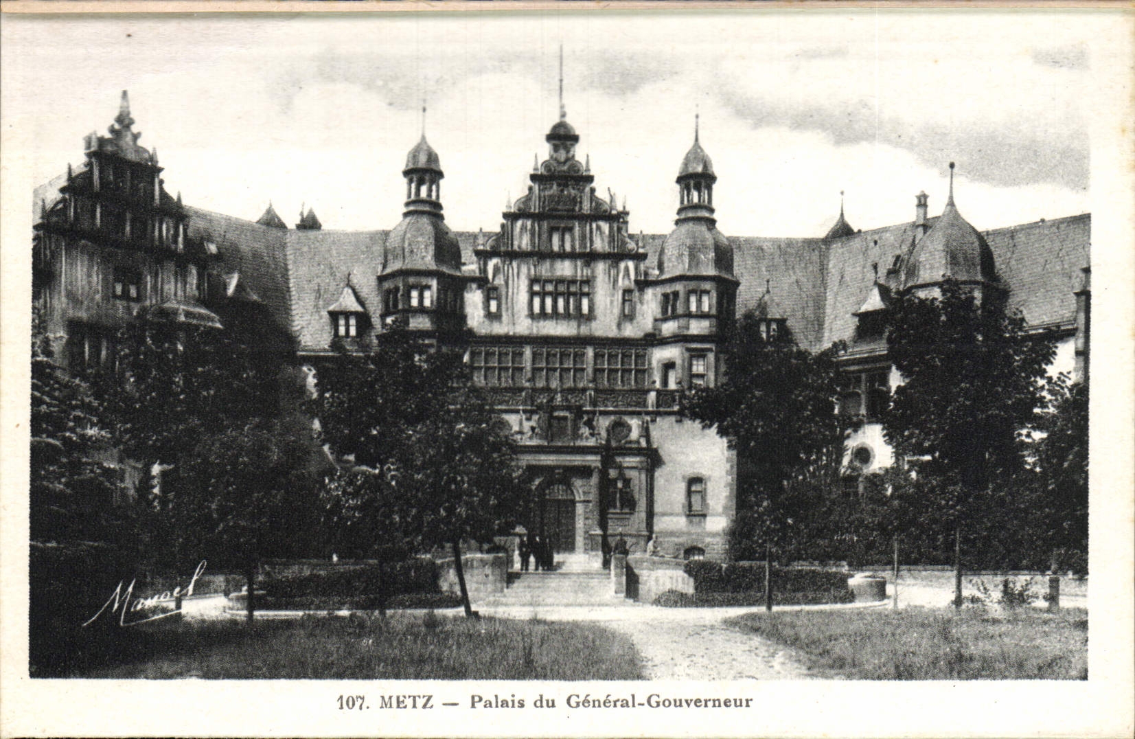 CPA Metz Palais Du General Gouverneur