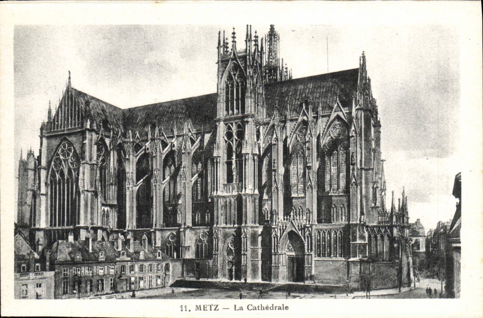 CPA Metz La Cathedrale