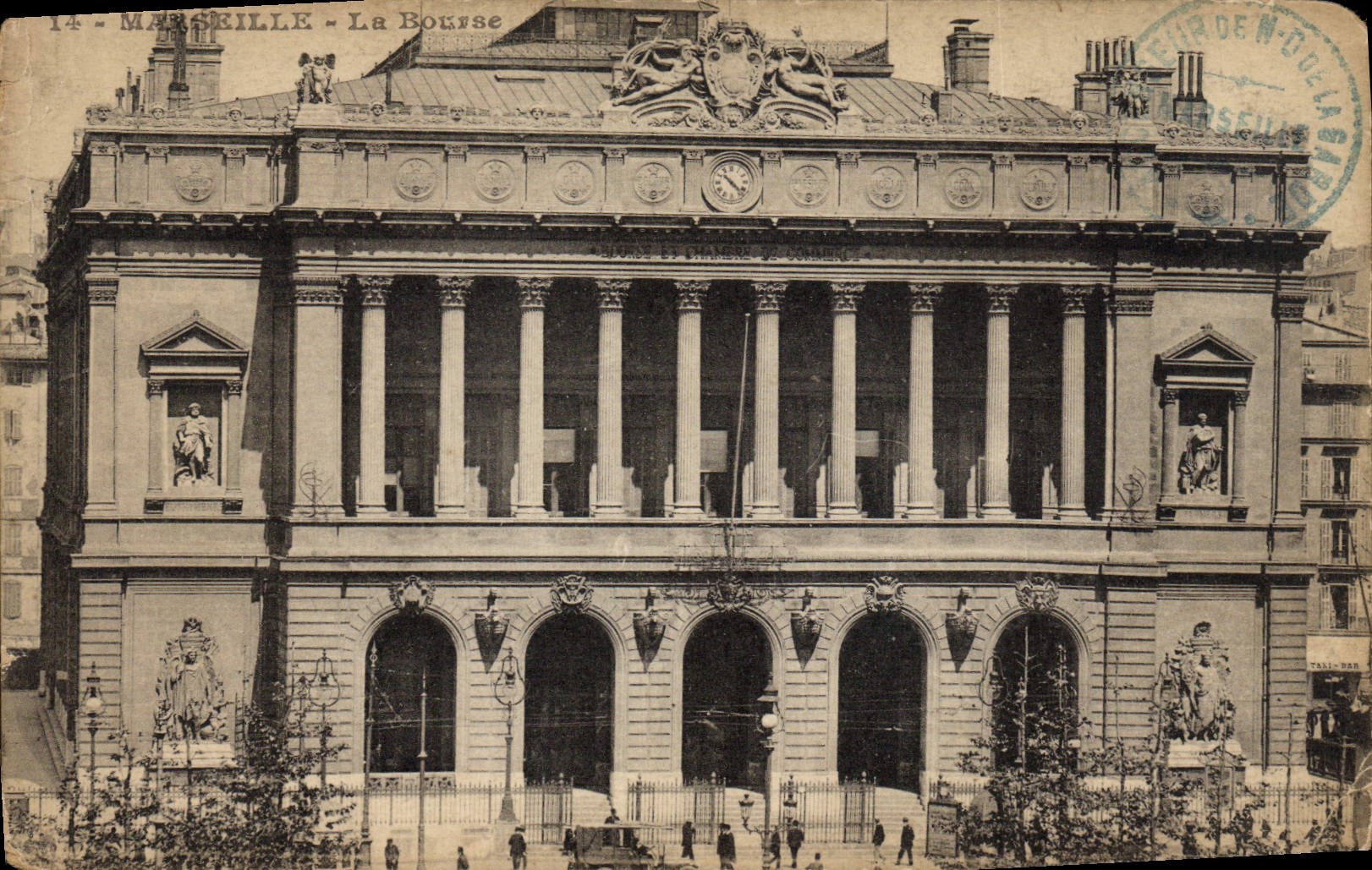 CPA Marseille La Bourse