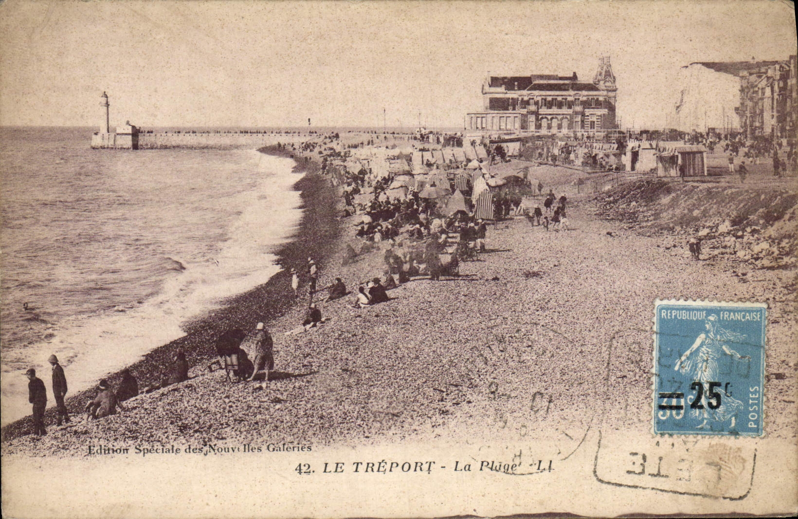 CPA Le Treport La Plage