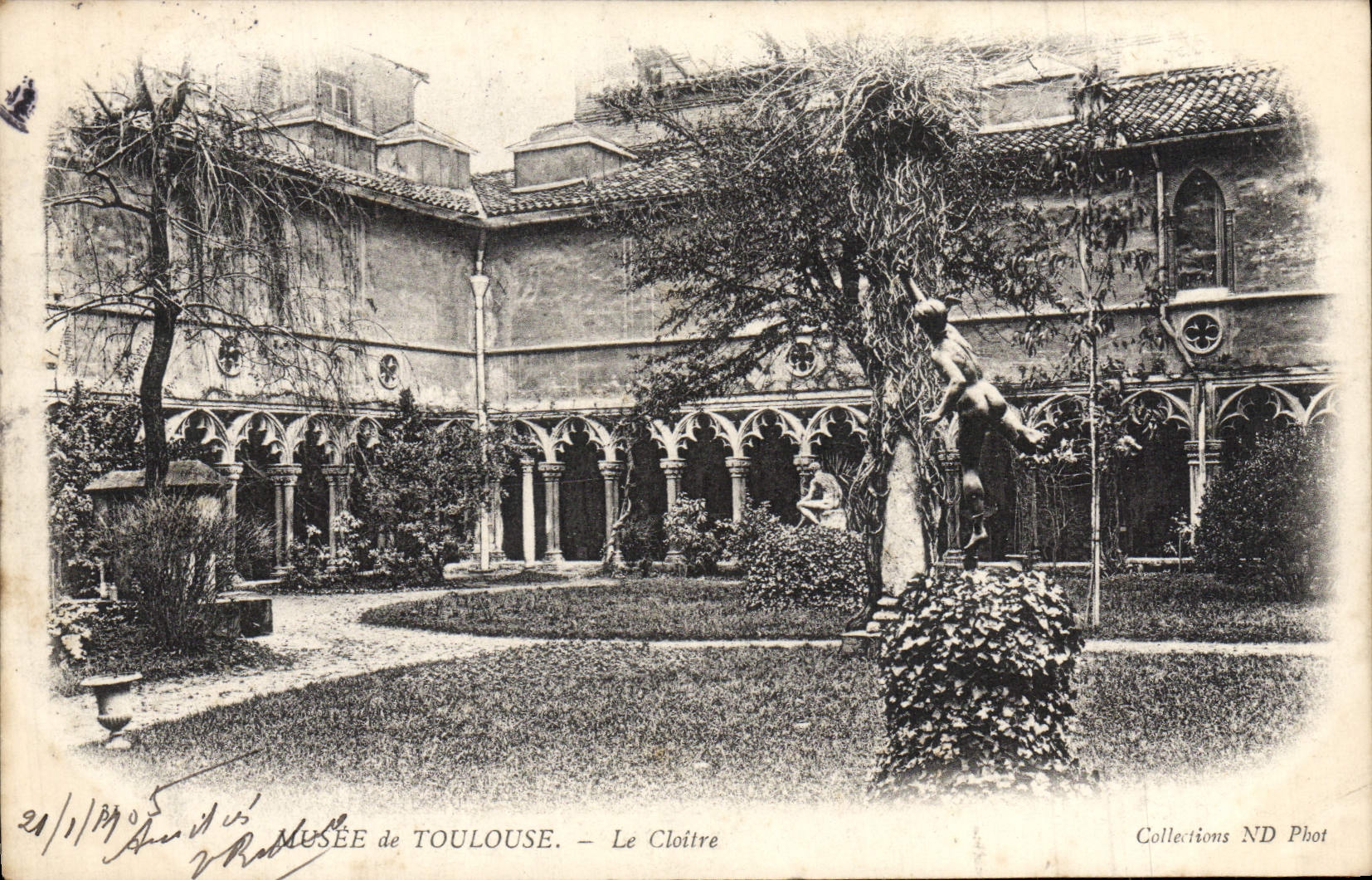 CPA Musee de Toulouse Le Cloitre 