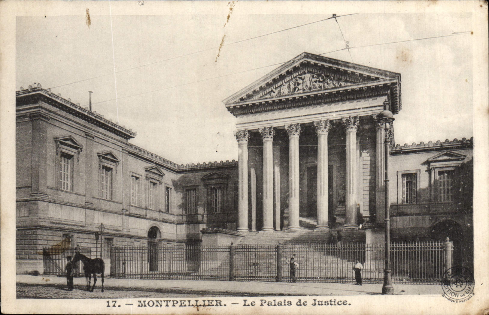 CPA Montpellier Le Palais de Justice 