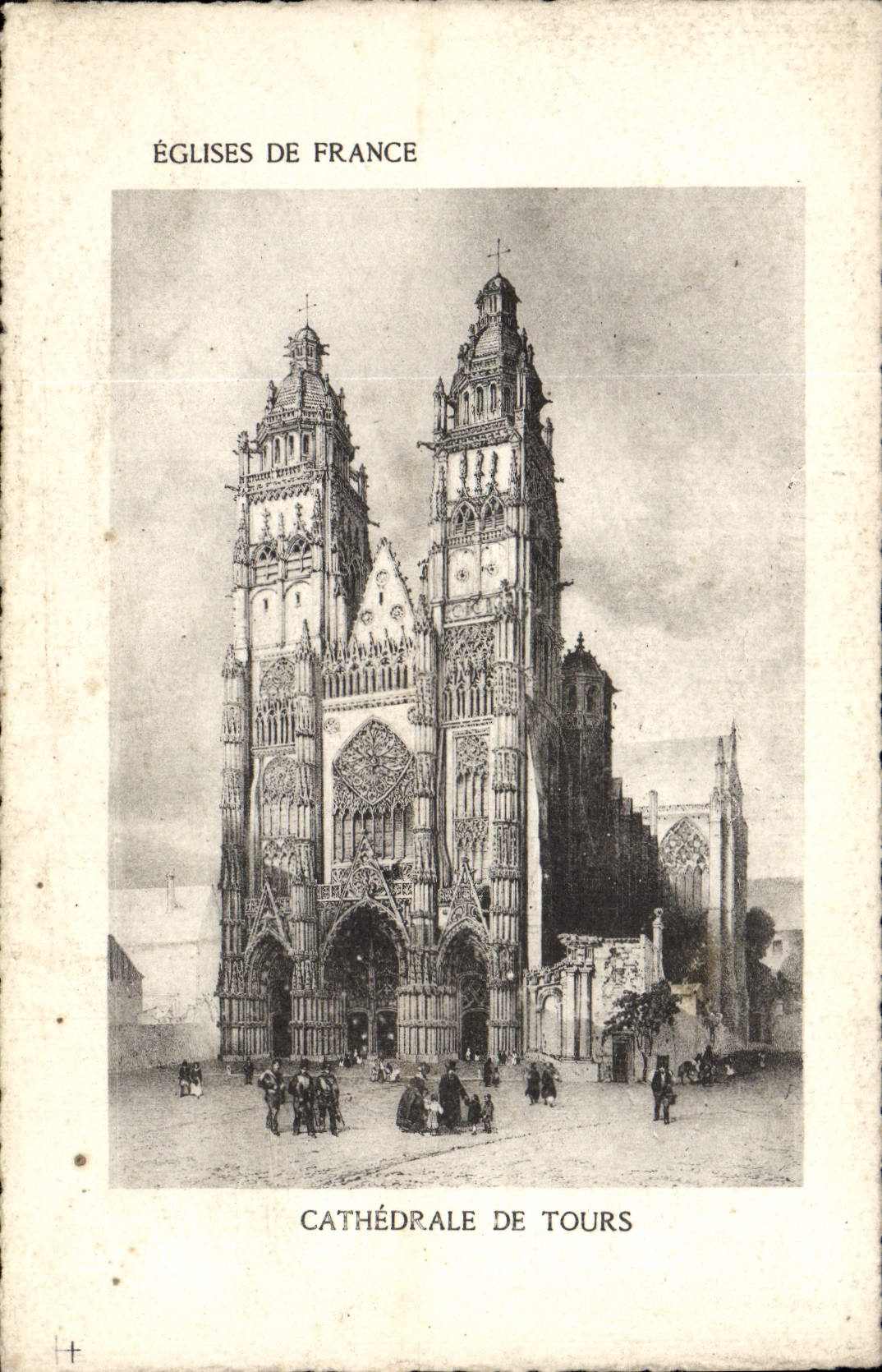 CPA Cathedrale De Tours 