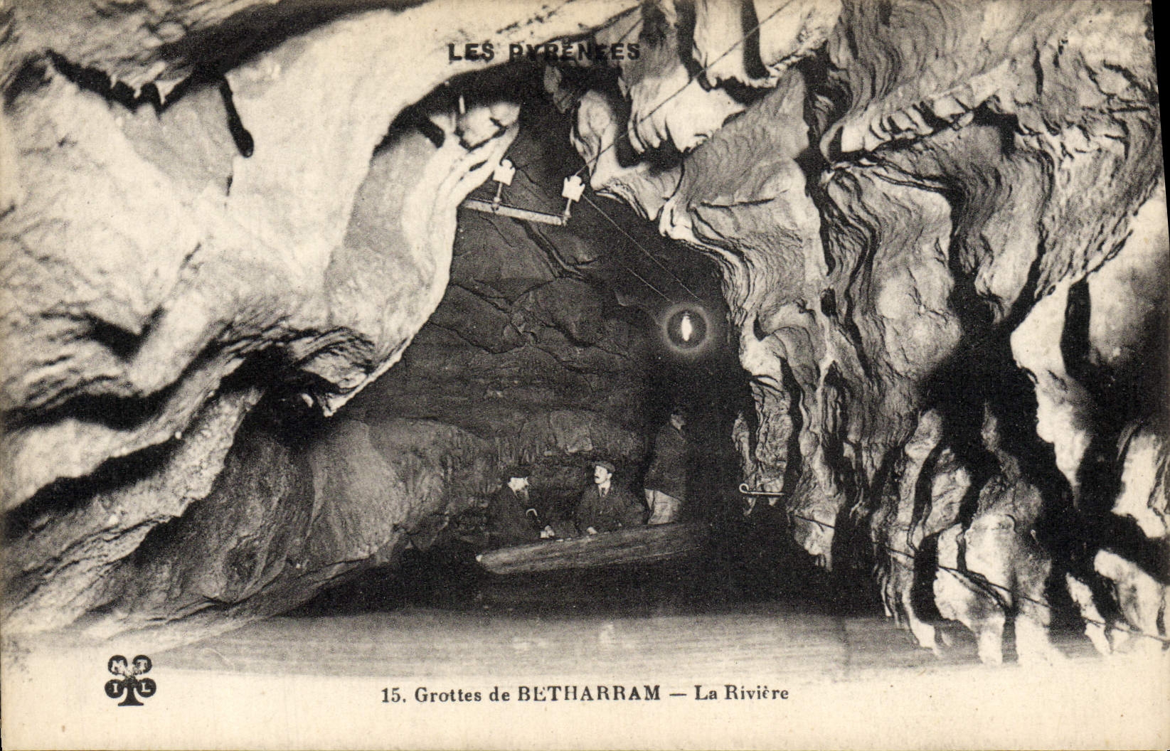 CPA Grottes de Betharram La Riviere
