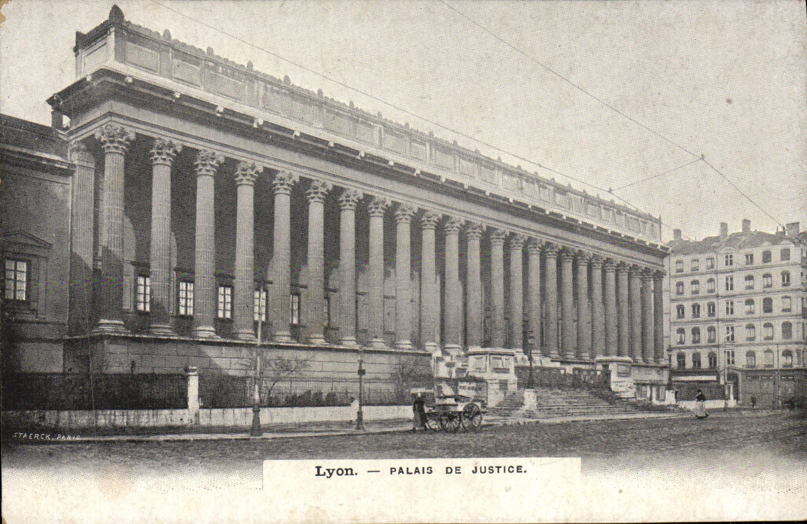 CPA Lyon Palais de Justice 