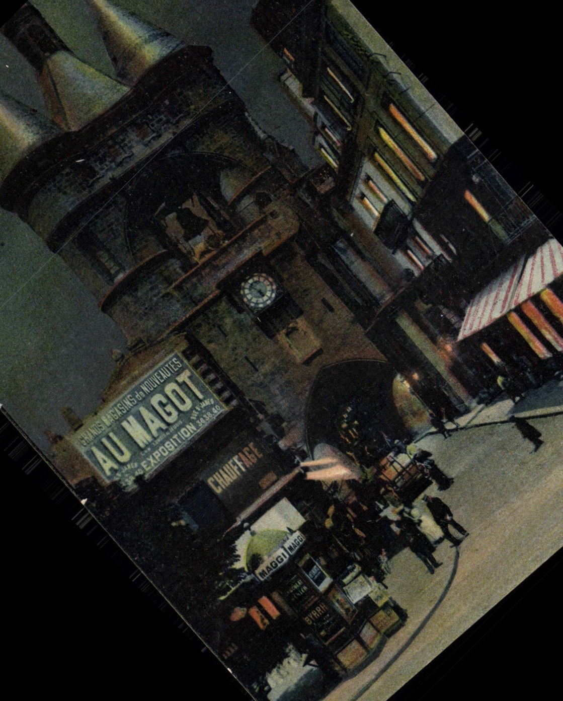 CPA Bordeaux Tour de la Grosse Cloche Au Magot