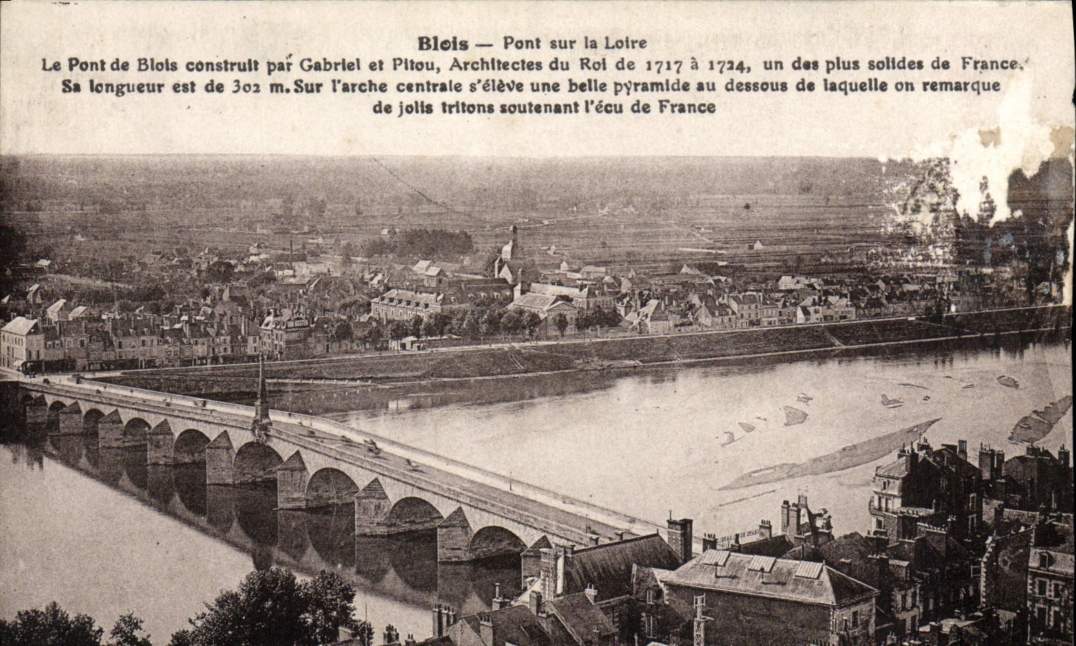 CPA Blois Pont sur la Loire 