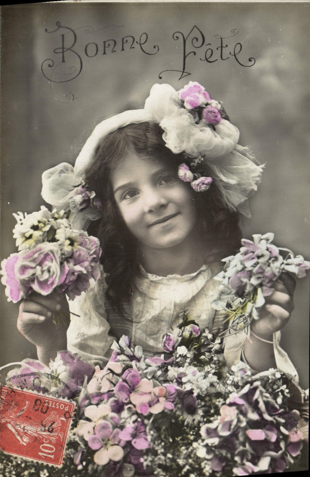 CPA Fantaisie Enfant Bonne Fete 