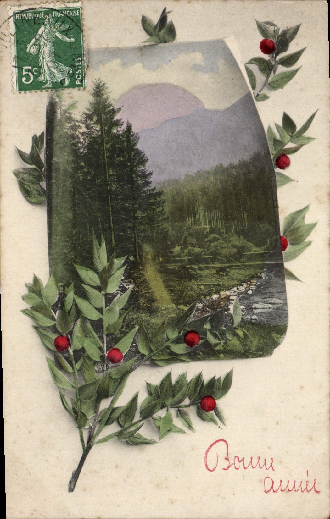 CPA Fantaisie Bonne Annee 