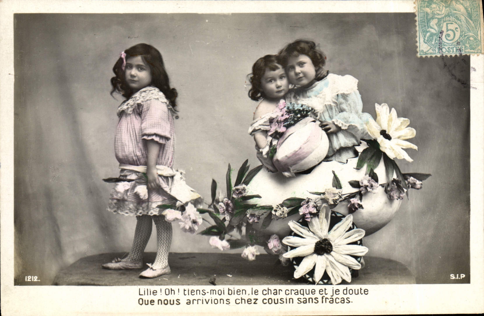 CPA Fantaisie Enfants