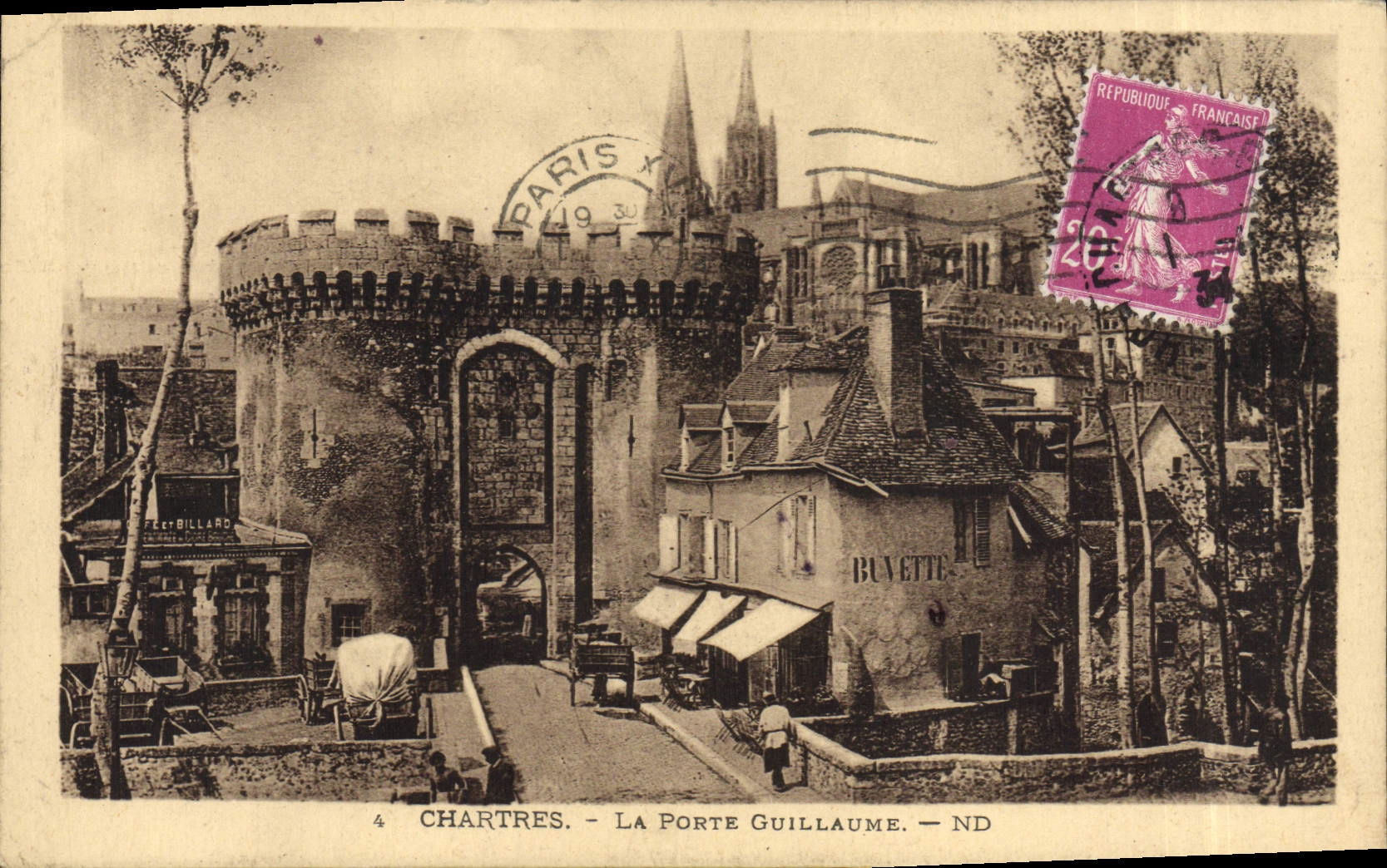 CPA Chartres La Porte Guillaume 