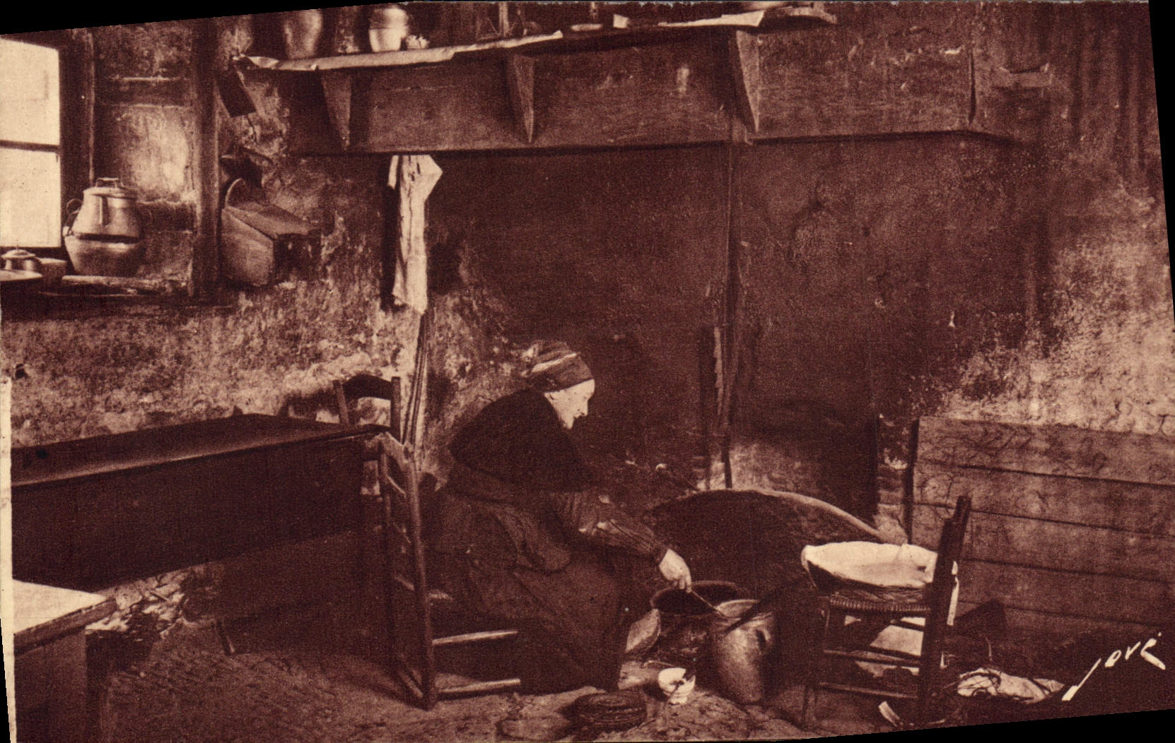 CPA Limousin Les Galetous Folklore