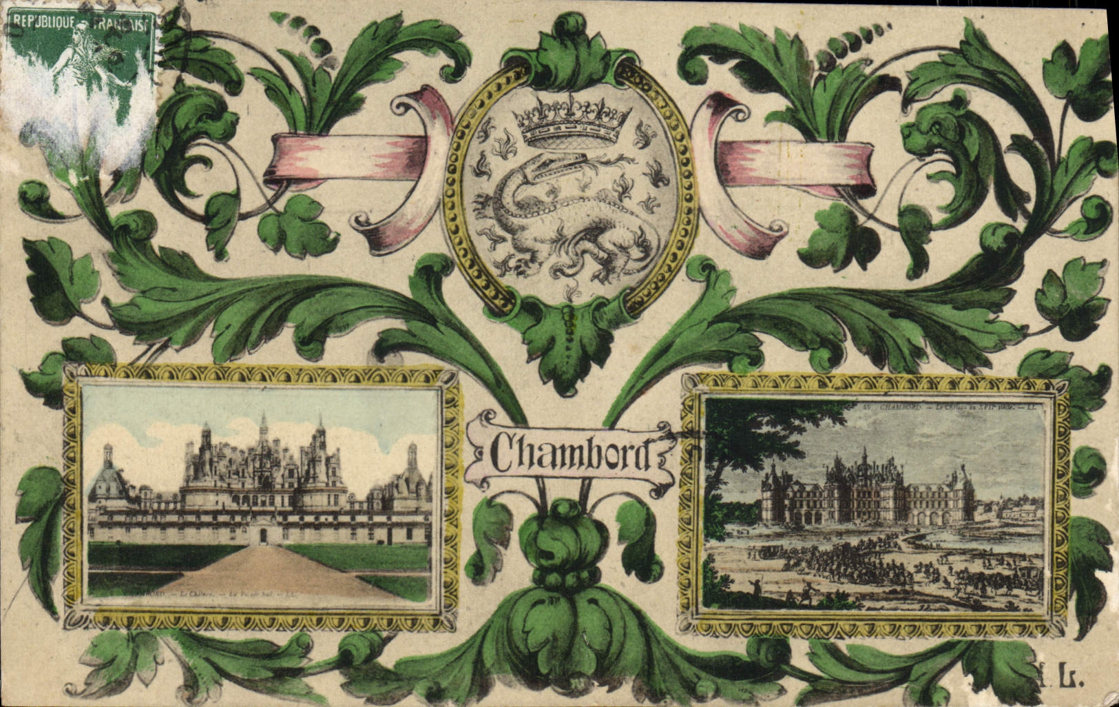 CPA Chambord Chateau