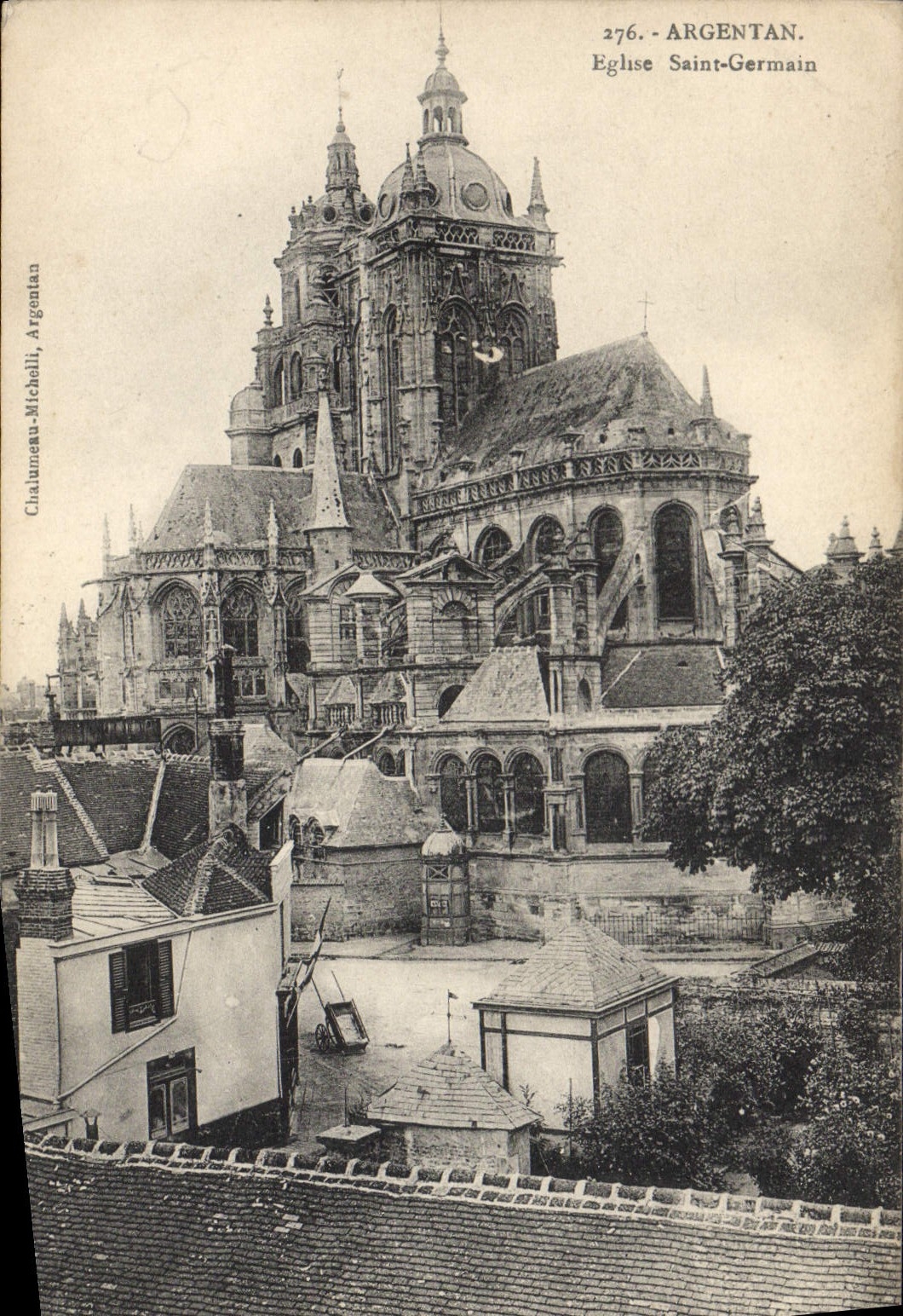 CPA Argentan Eglise Saint Germain 