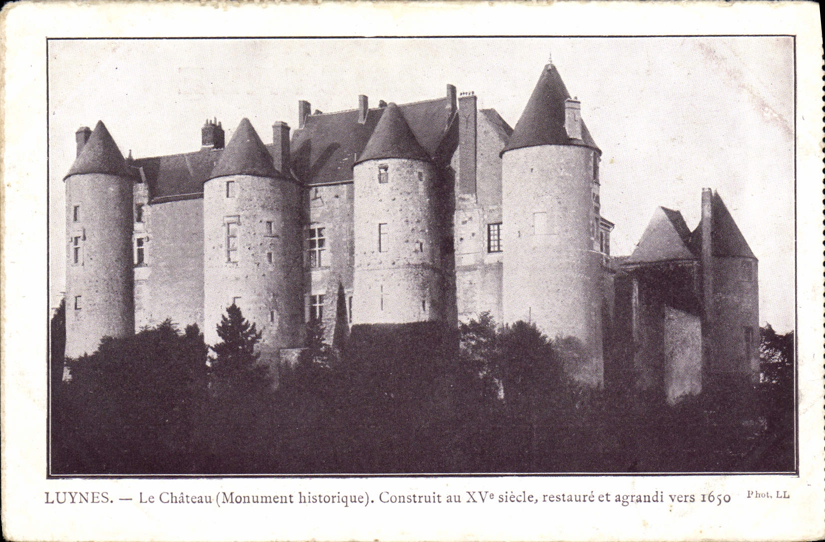 CPA Luynes Le Chateau 
