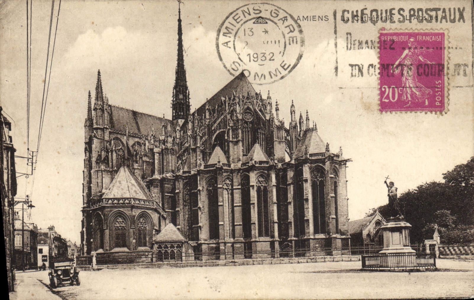 CPA Amiens La Cathedrale 