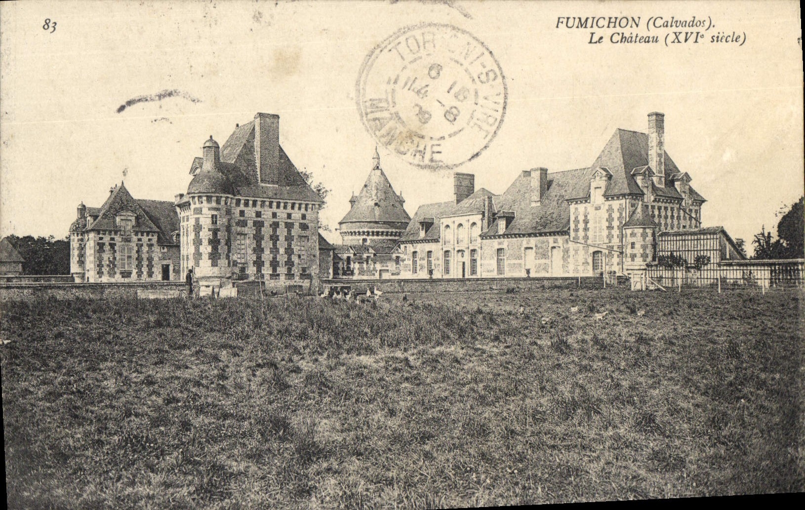 POSTAL Fumichon de la VENDIMIA el castillo