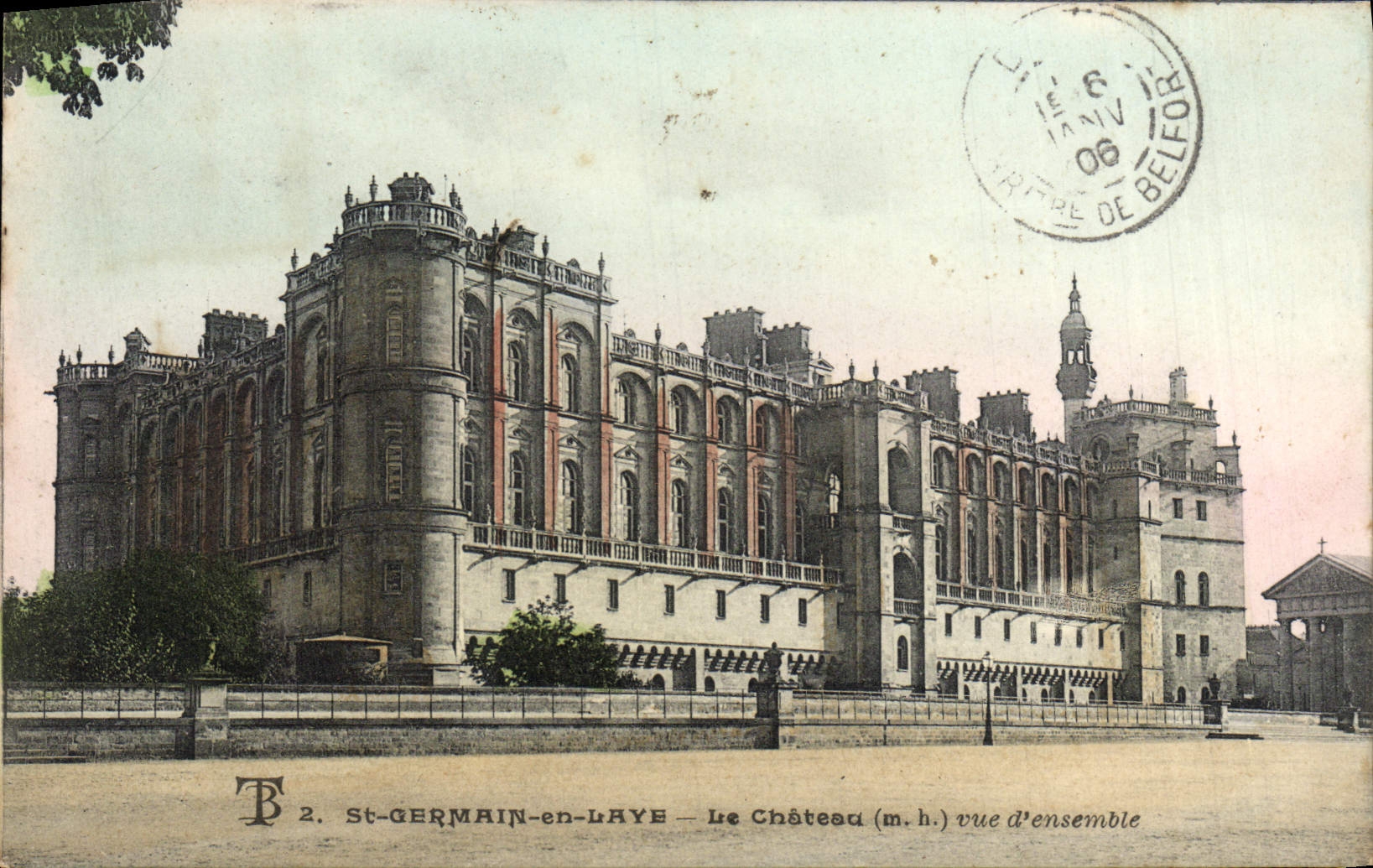 CPA St Germain en Laye Le Chateau