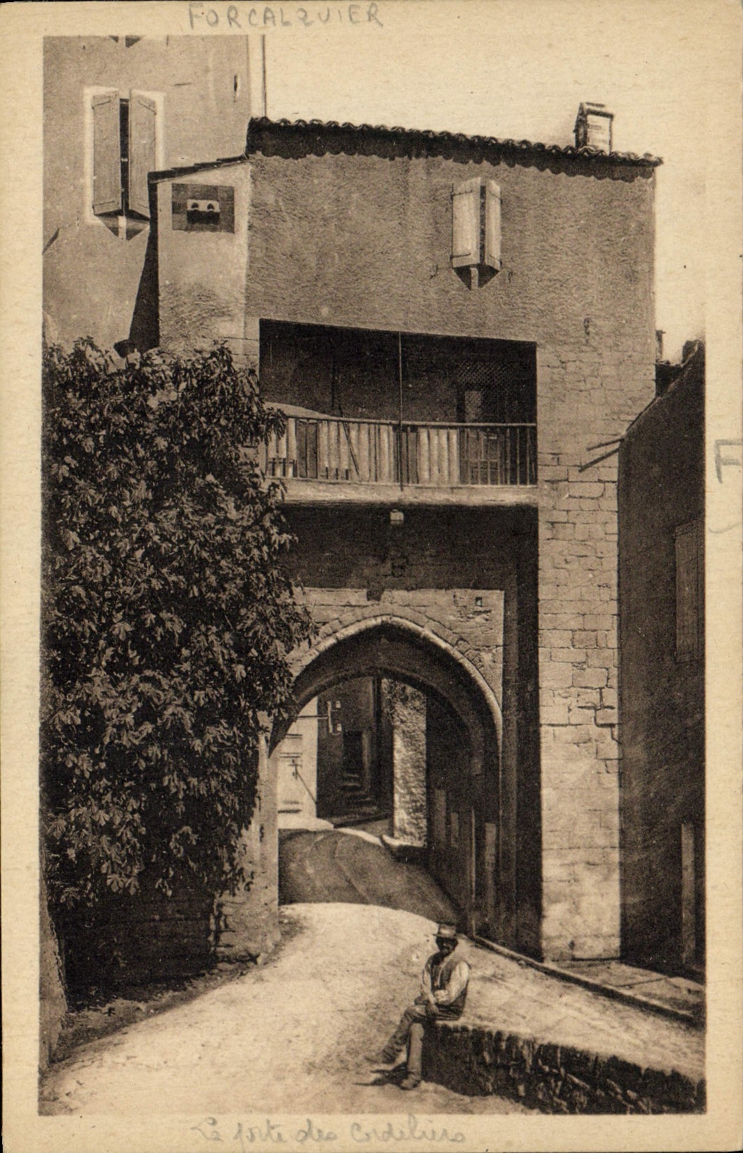 CPA Forcalquier La porte des cordeliers 